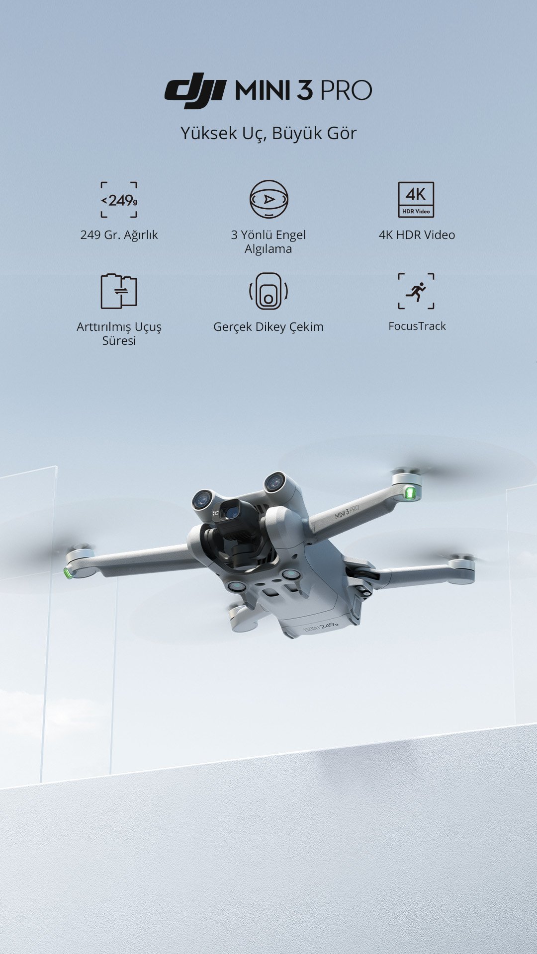 DJI Mini 3 Pro Teknik özellikleri